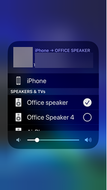 Airplay device options