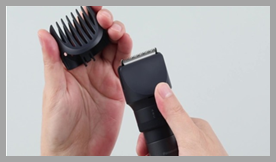 remove the comb attachment as described above