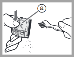Image showing cleaning lever a as described above.