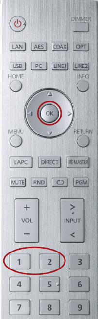 Image of remote control