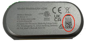How can I find my Headphones model name and serial number?
