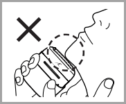 incorrect shaving position