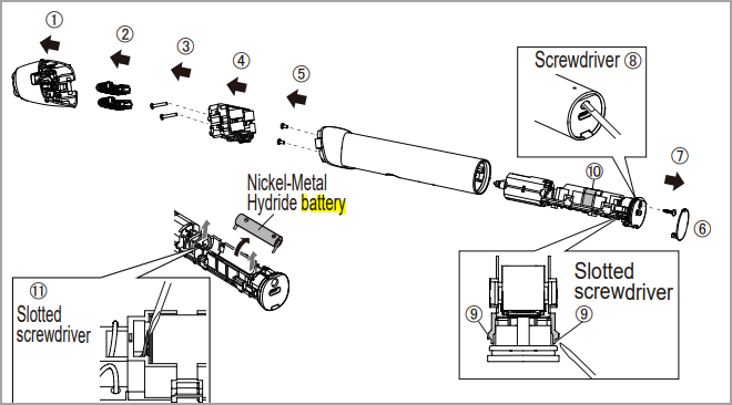 diagram for battery assembly