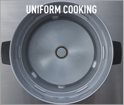 cleared heating plate